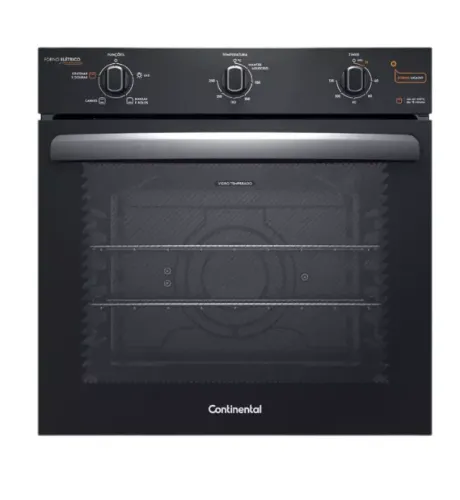 Forno de Embutir Elétrico Continental 80L com TOPLimpaFácil (OC8EM) 127v