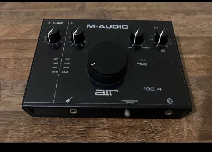 Kit Home Studio M-Audio Air 192|4 Vocal Studio Pro - Seminovo