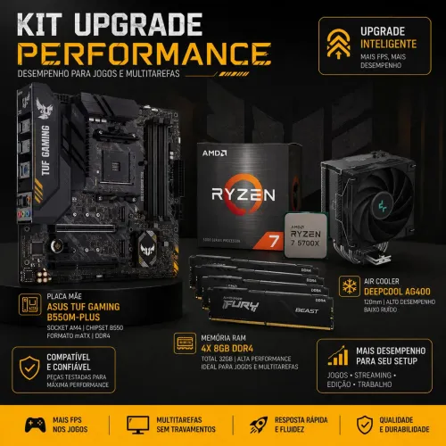 !!!KIT UPGRADE GAMER!!!! PROCESSADOR,PLACA MAE, 4 MEMORIAS, E UM AIR COOLER!!!!