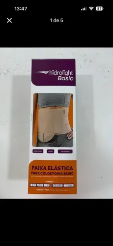 Faixa elástica para Colostomia G/GG