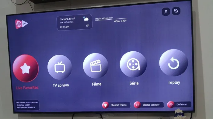 Tv samsung 43 Nova sem detalhe nenhum