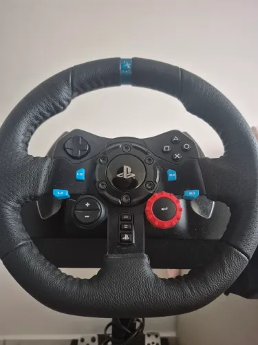 VOLANTE G29 da logitech + câmbio e pedal + suporte
