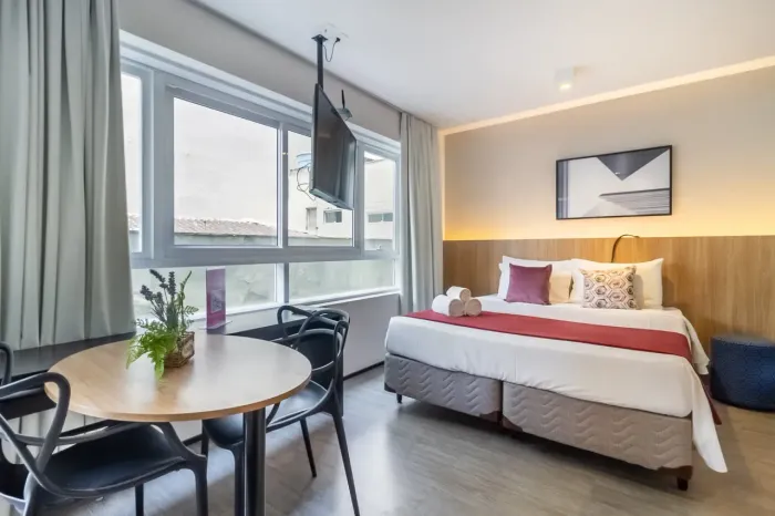Studio 100% mobiliado na Consolação - São Paulo - SP