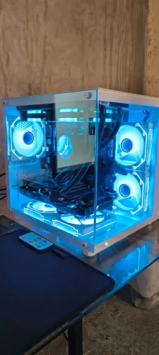 CPU Gamer Completo Aquário | Ryzen 5 5600x + RX 6600 (Roda Tudo)