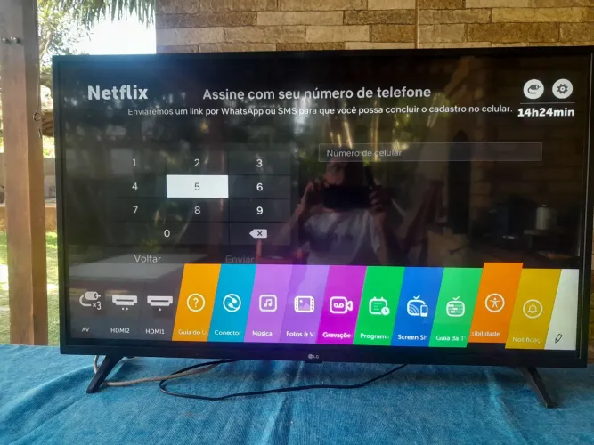 Tv lg 43 smart