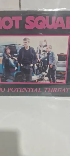 Lp-Vinil Riot Squad-1988- No Potential Threat VG+ c encarte.