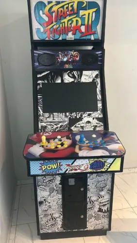 ? OPORTUNIDADE! FLIPERAMA COM 3500 JOGOS + DESIGN SENSACIONAL! ?