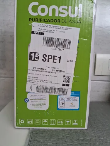 PURIFICADOR DE ÁGUA NOVO