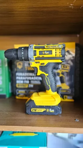 Furadeira e Parafusadeira de Impacto The Black Tools 21V