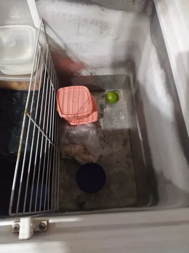 Freezer horizontal funcionando certinho