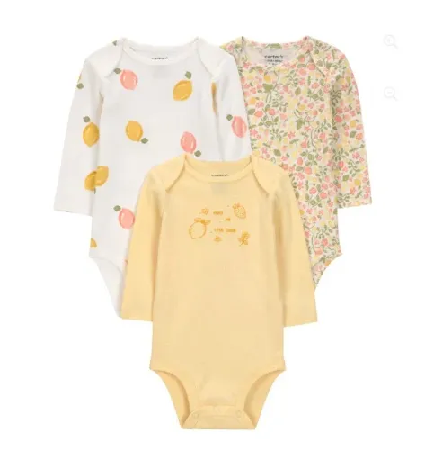 kit 3 bodies Carter's tamanho 12 meses (Novos)