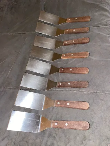 Espatulas Di Solle pizza hambúrguer chapa