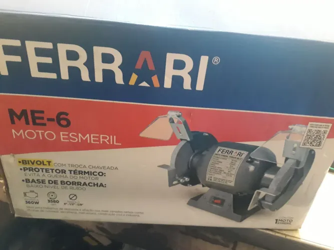 Moto esmeril Ferrari ME 6  110v