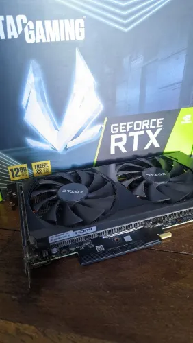 Placa de vídeo RTX 3060 - 12GB - Zotac (ótimo estado)