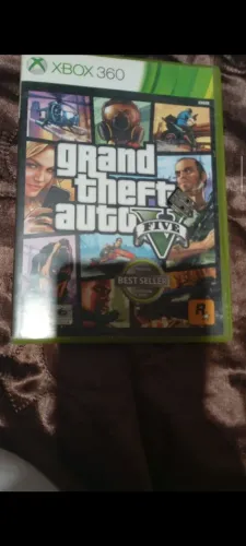 GTA 5 Xbox 360. Novíssimo, acompanha cartão