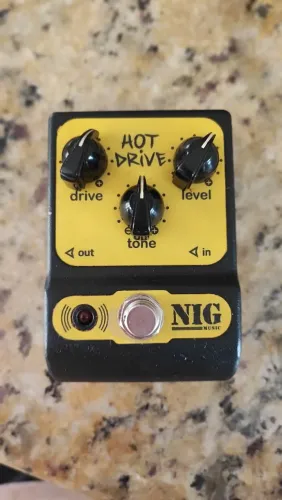 Pedal Nig Picket Hot Drive Cor Amarelo (Usado)