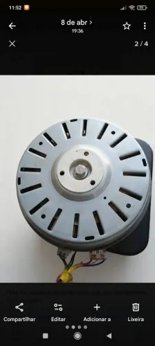 Motor completo máquina Samsung modelo DON 800 funcionando perfeitamente