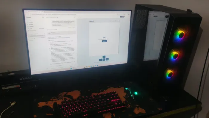OC GAMER I7+RTX 3050 8 GB COMPLETO