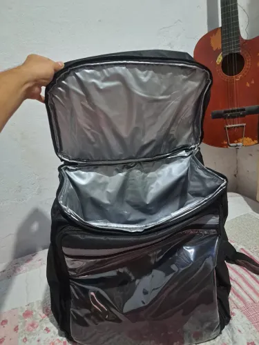 Mochila Bag Impermeável Térmica Moto Boy Delivery 80L