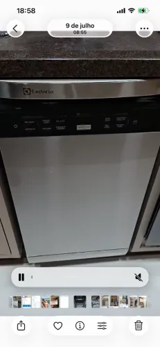 Lava louças Eletrolux 10 serviços