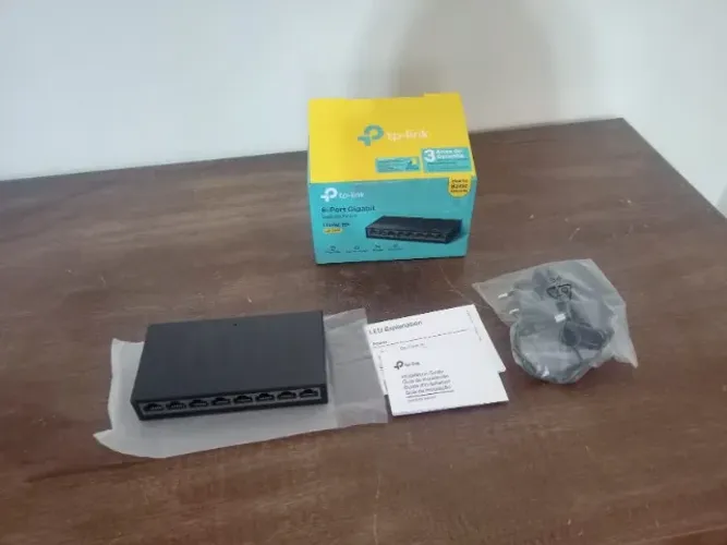 Switch Gigabit 8 Portas - TP-Link