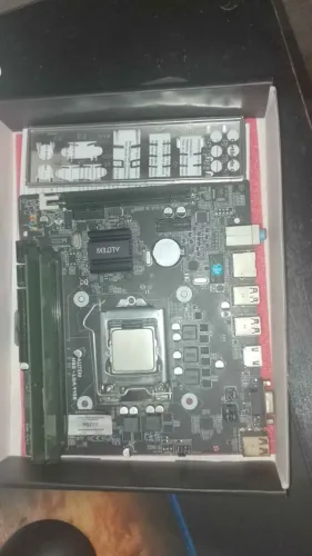 Vendo Kit placa mãe, processador e memoria ram