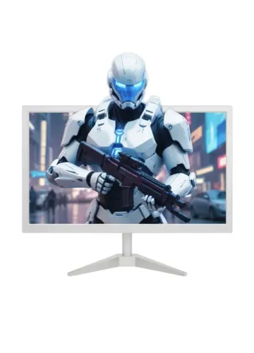 Monitor Gamer BRX Led 20 Polegadas Branco.