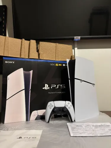PS5 Slim Mídia Digital C/ Garantia + NF Aceito Trocas/Parcelo