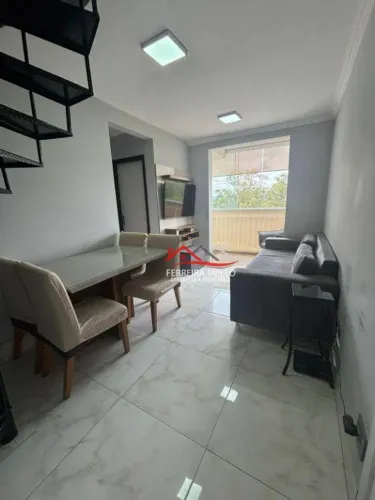 Apartamento Duplex com 3 dormitórios à venda, 100 m² por R$ 425.000,00 - Companhia Fazenda