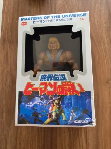 He-man super 7 versão japonesa masters of the universe