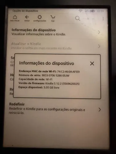 Kindle 5 Geração