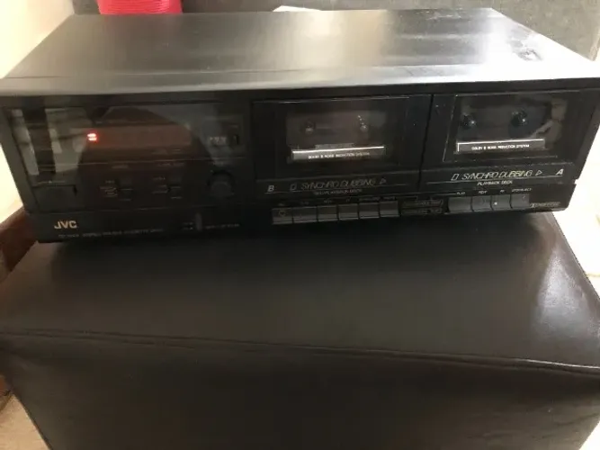 Tape Deck JVC TD W106 / Japonês / Funcionando Bivolt
