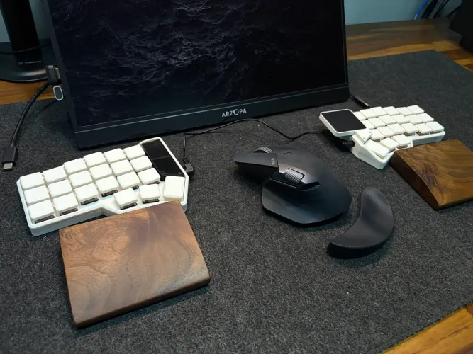 Corne Touchpad - Teclado Ergonômico