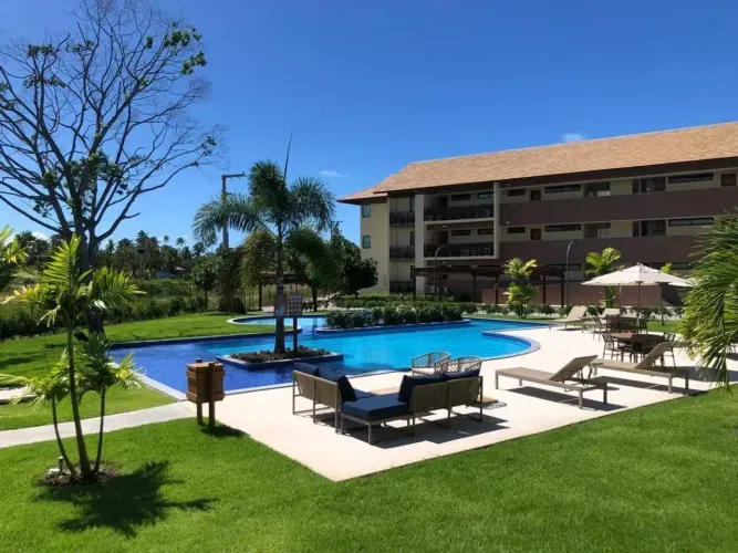 Ap Exclusivo com 3Qrts no Condominio Reserva dos Carneiros Beira-Mar.