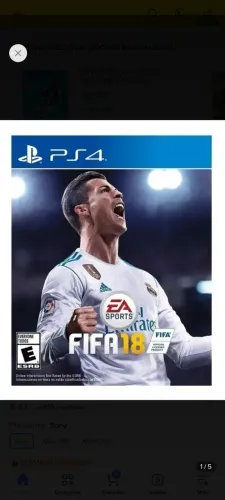 Jogo FIFA 2018 vende ou troco