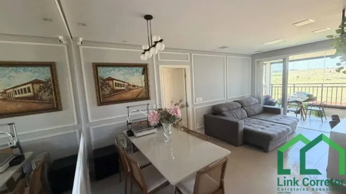 Apartamento mobiliado para alugar no Swiss Park - R$8.000,00 - Campinas SP