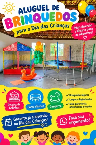Aluguel de brinquedos