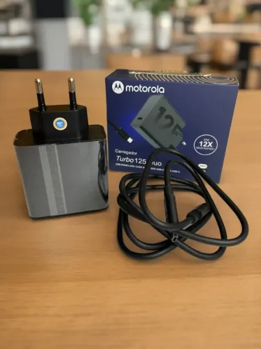 Carregador 125 Duo Motorola USB-C para USB-C an7
