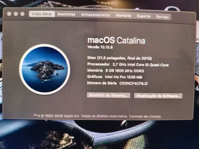 IMAC 2013(LATE 2013) 21,5 POLEGADAS
