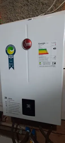 Aquecedor a gás Rheem Digital 26 litros 
