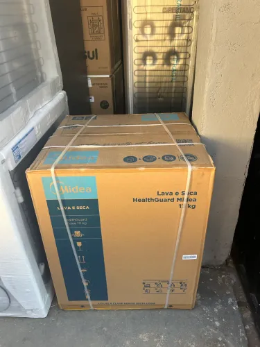 LAVA E SECA MIDEA 13 KG INOX LOOK