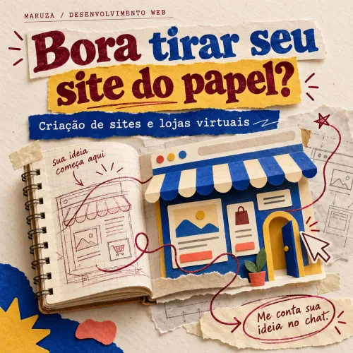 Bora tirar seu site do papel? ?