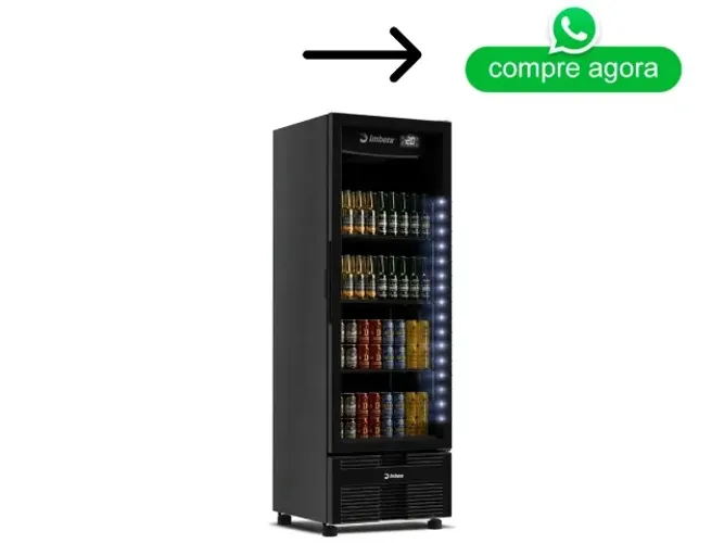 Cervejeira Porta de Vidro 560L Imbera 127V