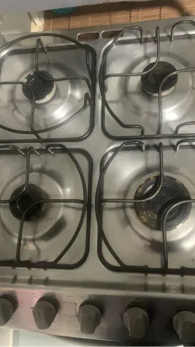 Fogão 4 bocas Brastemp inox semi novo