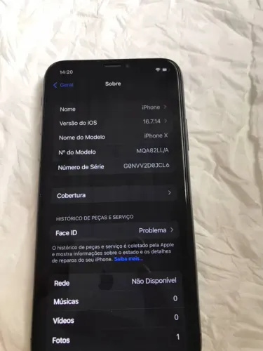 iPhone x256 gb