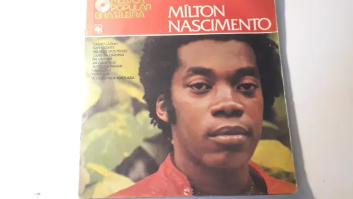 Milton Nascimento Nova História da Música Popular Brasileira LP / Vinil 1ª Edição 1976 