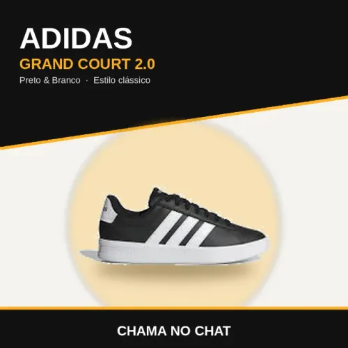 Tênis Adidas Grand Court 2.0 Preto