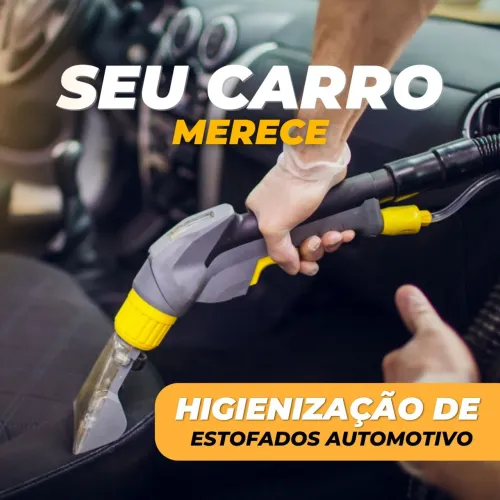 Limpeza de bancos automotivos 