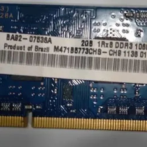 Memória DDR3 2GB para Notebook