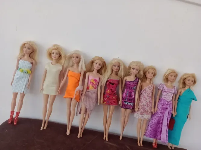 Barbies originais lote de 9 bonecas